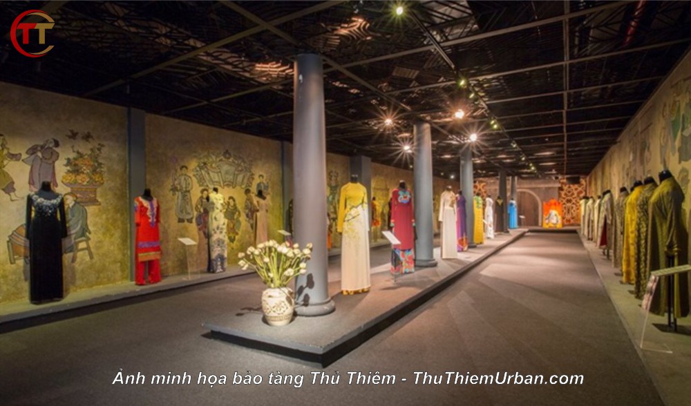 ảnh minh họa bên trong bảo tàng thủ thiêm hồ chí minh