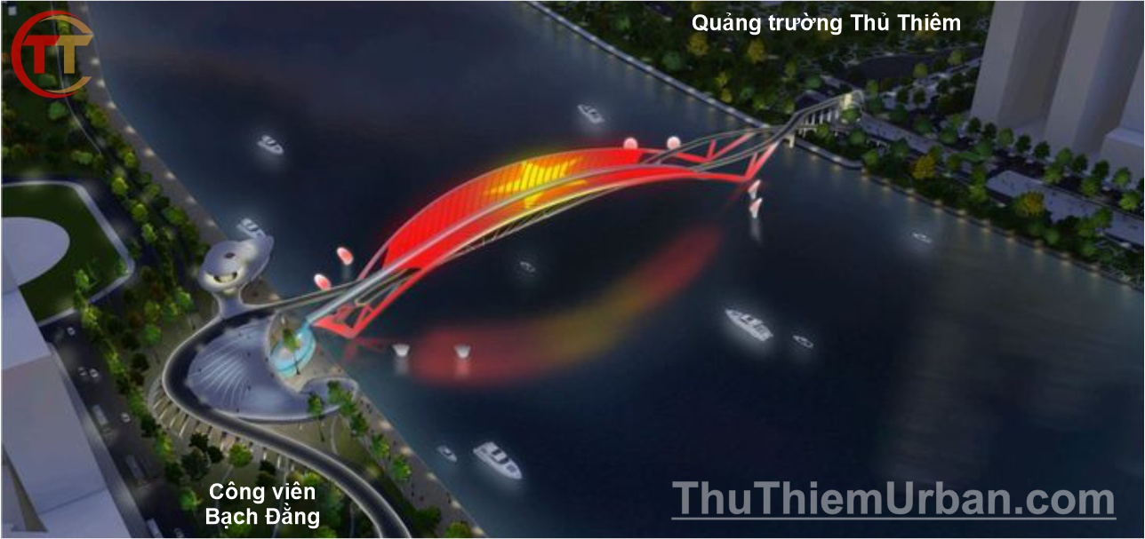 cầu đi bộ sông sài gòn thành phố hồ chí minh