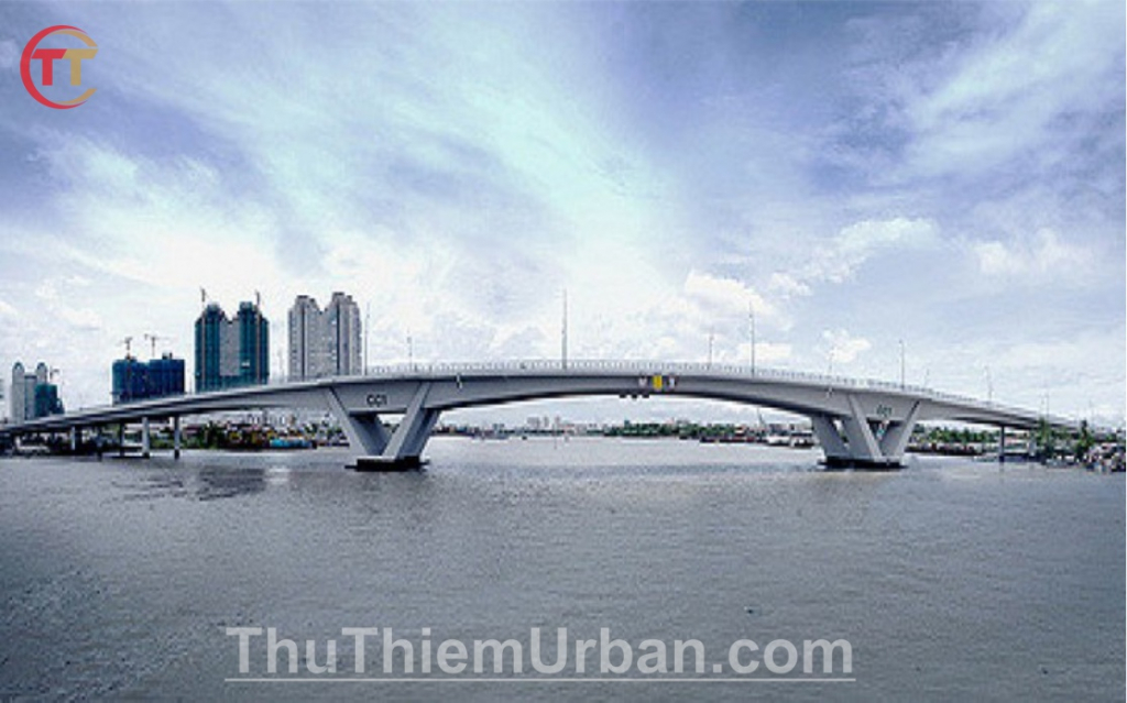 cầu thủ thiêm 1 - góc chụp sông sài gòn
