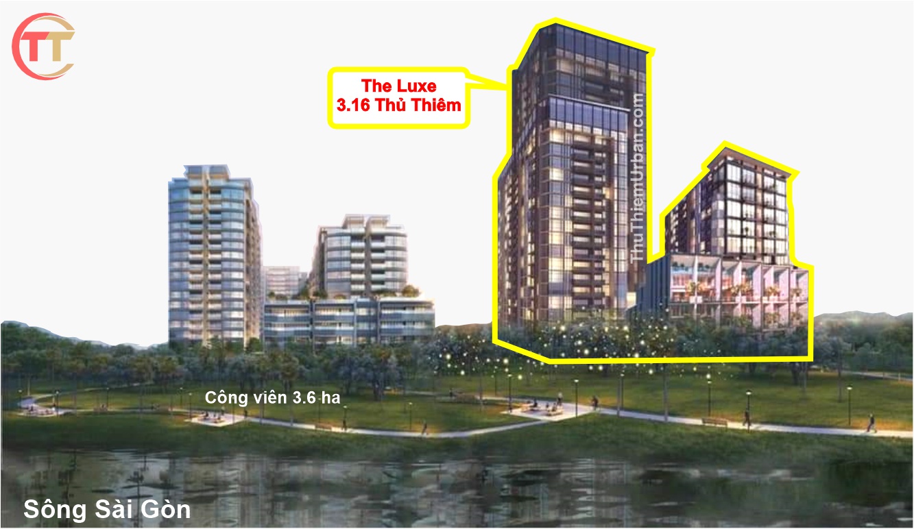 phối cảnh vị trí luxe 3.16 thủ thiêm - city garden refico