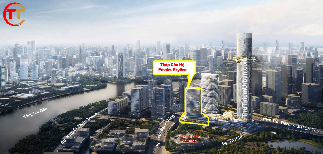 bản đồ phối cảnh tháp căn hộ empire skyline thủ thiêm