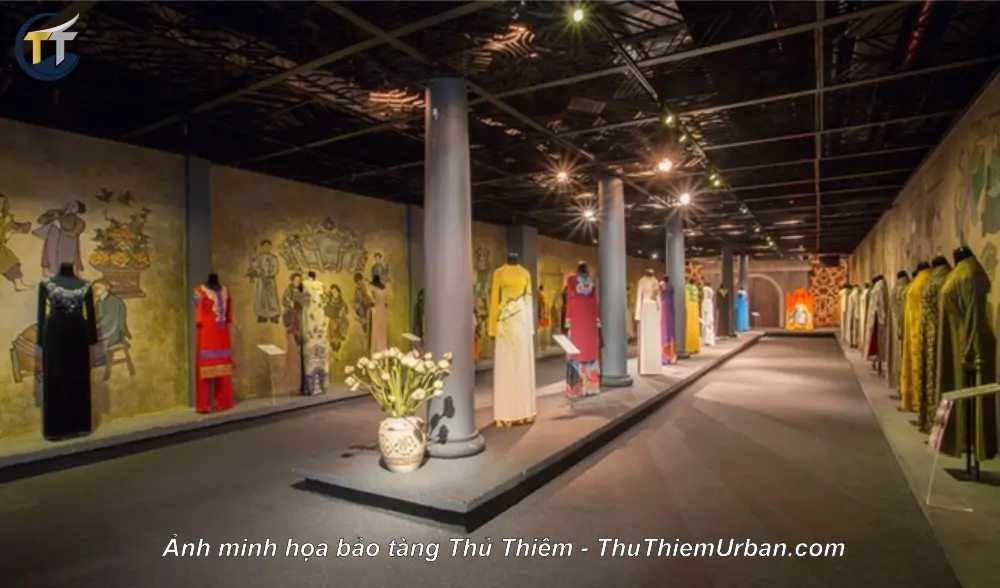 ảnh minh họa bên trong bảo tàng thủ thiêm hồ chí minh new