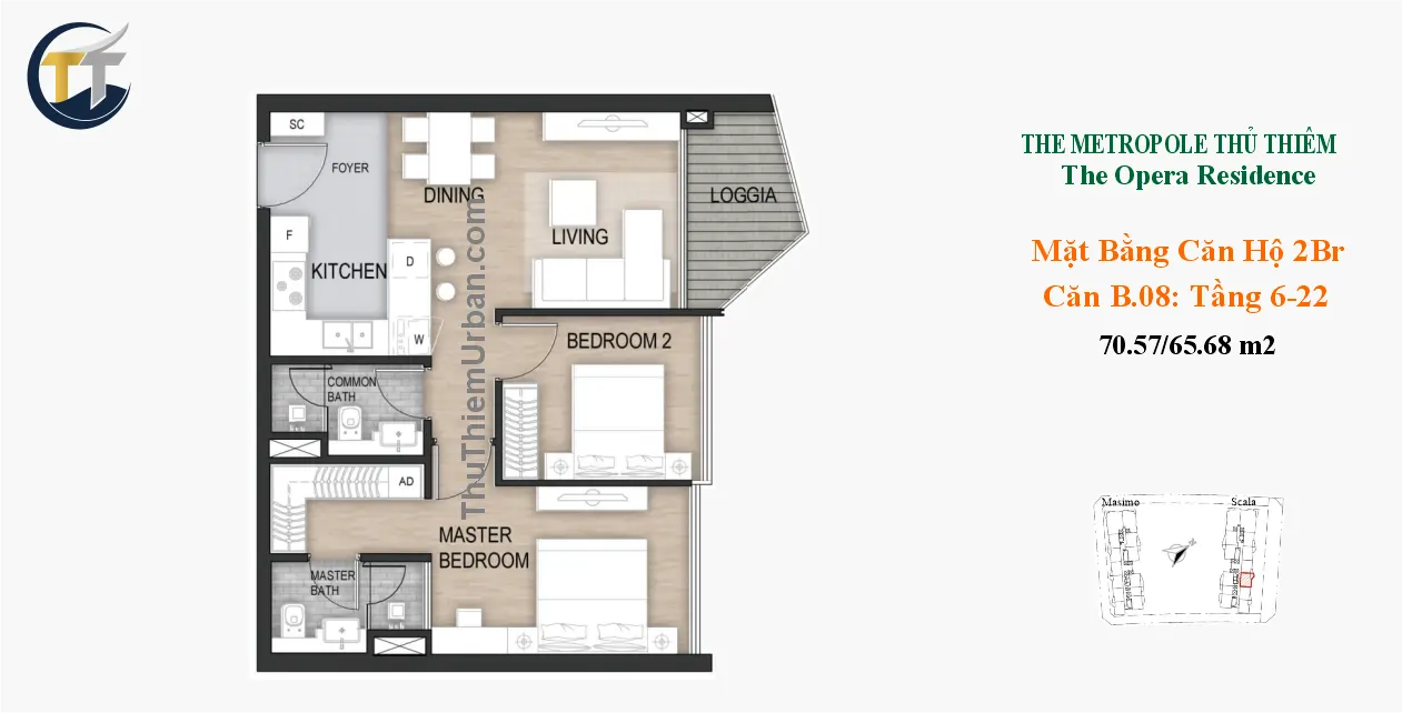 căn hộ scala b08 - 4 phòng ngủ the opera sơn kim land - sài gòn new
