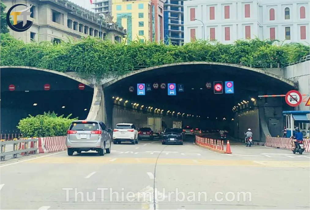hầm thủ thiêm hướng cửa hầm võ văn kiệt new