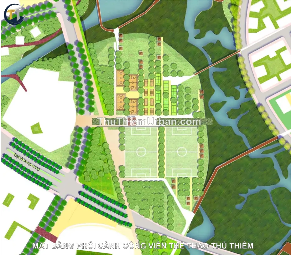 mặt bằng công viên thể thao thủ thiêm new