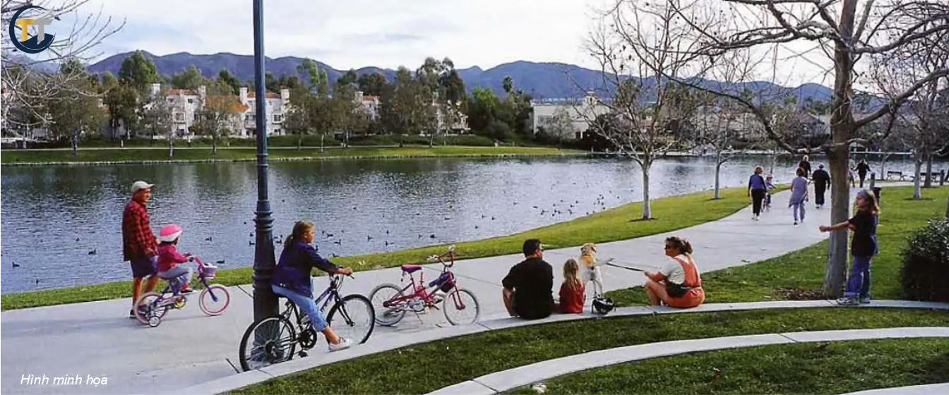 minh họa công viên chức năng thủ thiêm new