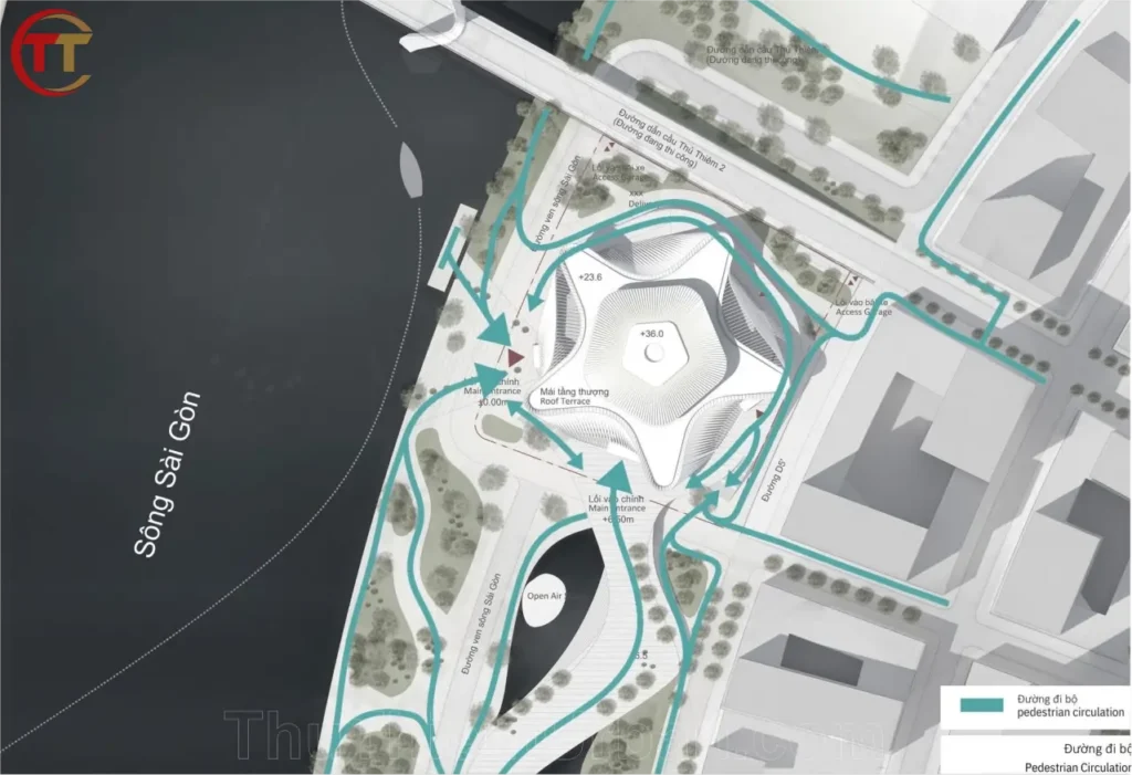 phân lồng giao thông nhà hát opera thủ thiêm