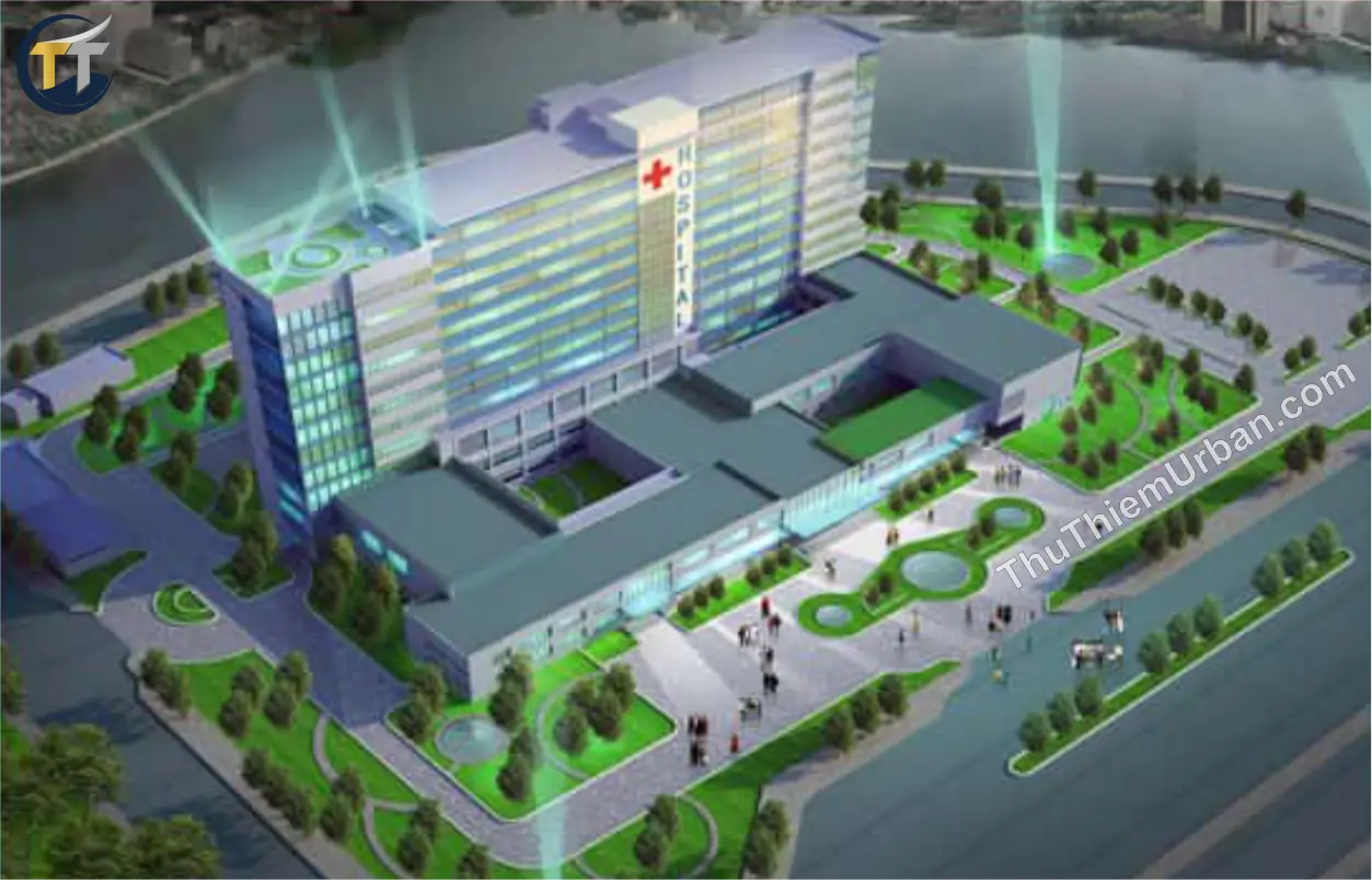 phối cảnh bệnh viện quốc tế thủ thiêm new