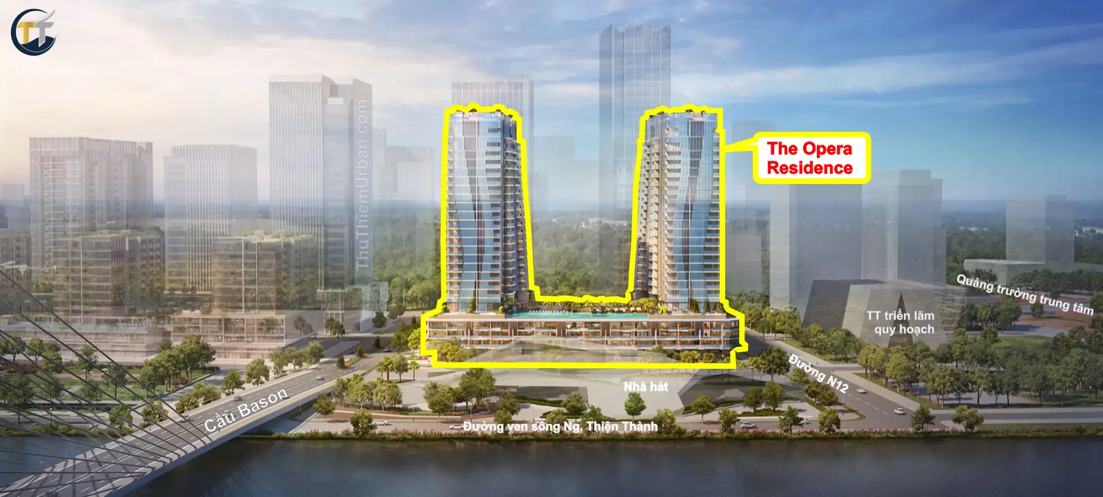 phối cảnh the opera residence - gd3 metropole thủ thiêm new