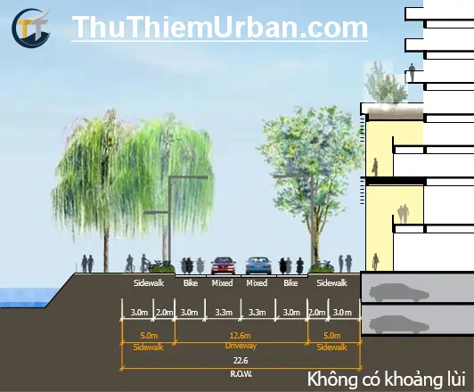 quy hoạch giao thông khu đô thị mới thủ thiêm - đường nội bộ new