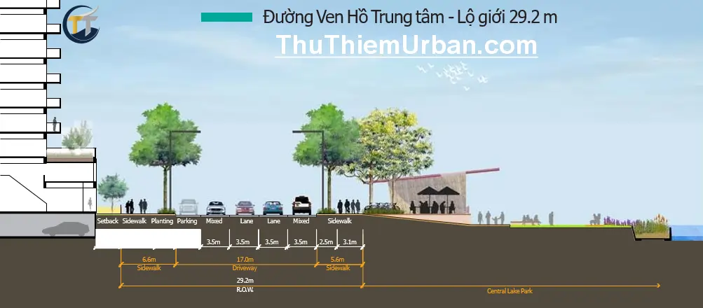quy hoạch kết nối giao thông đô thị thủ thiêm - đường ven hồ trung tâm - tố hữu new