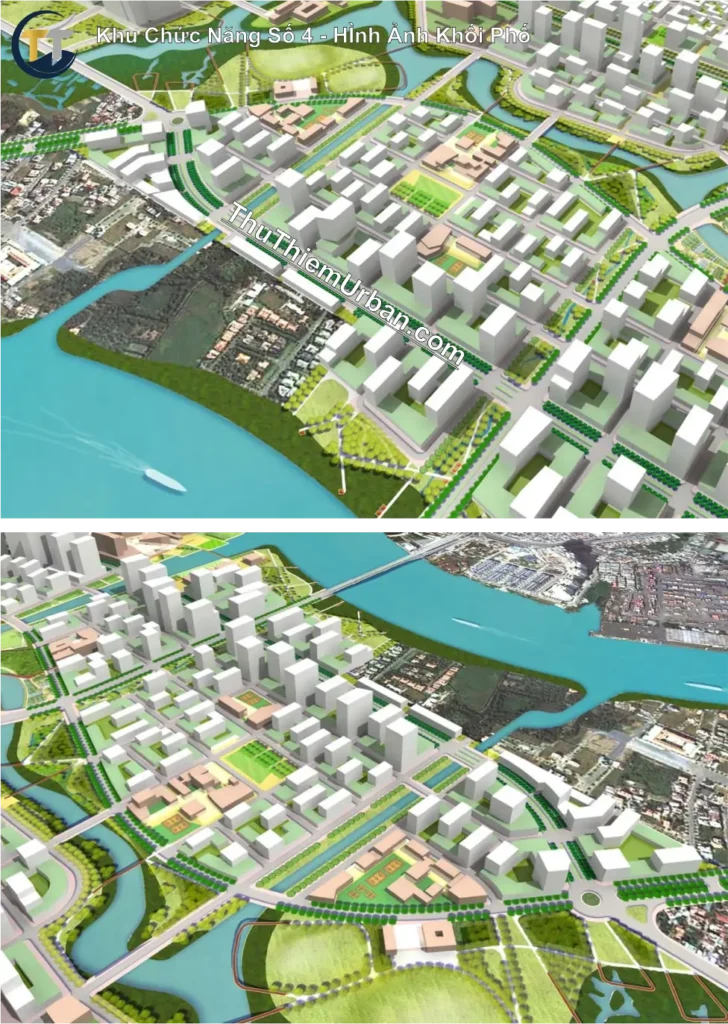 quy hoạch khu chức năng số 4 thủ thiêm, quận 2 - hình ảnh khối phố new
