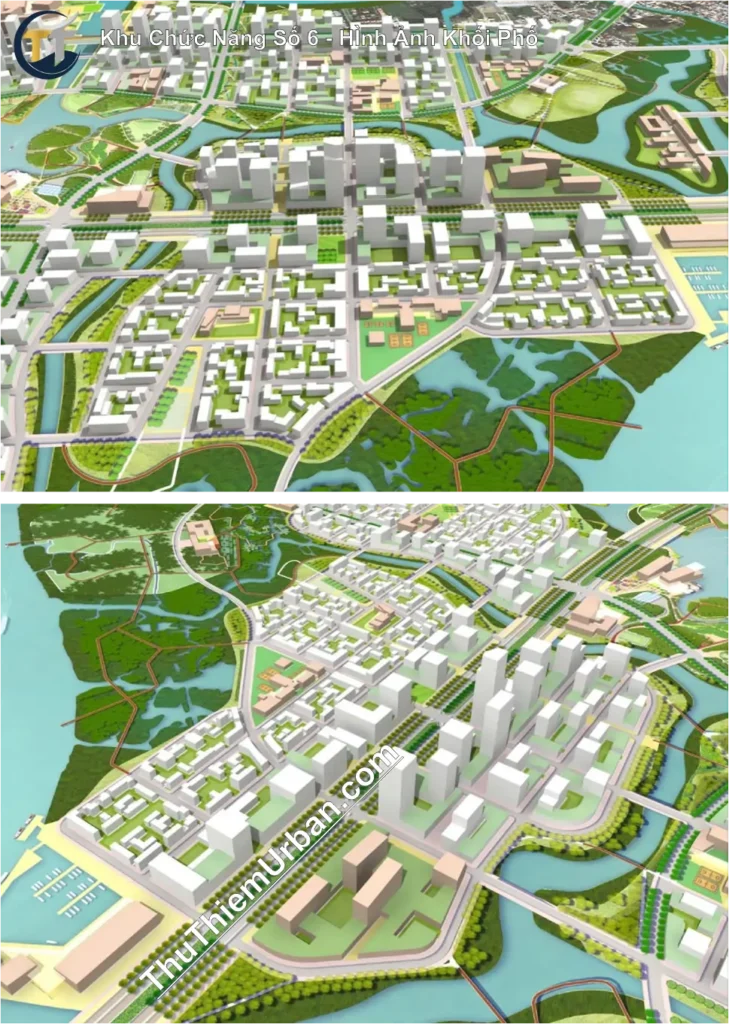 quy hoạch khu chức năng số 6 sala thủ thiêm - hình ảnh khối phố new