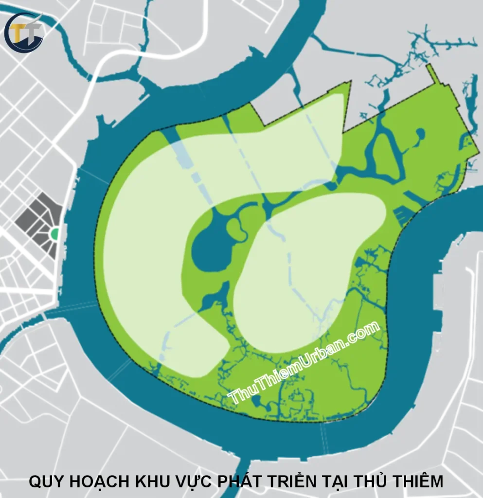 quy hoạch khu vực phát triển tại thủ thiêm new