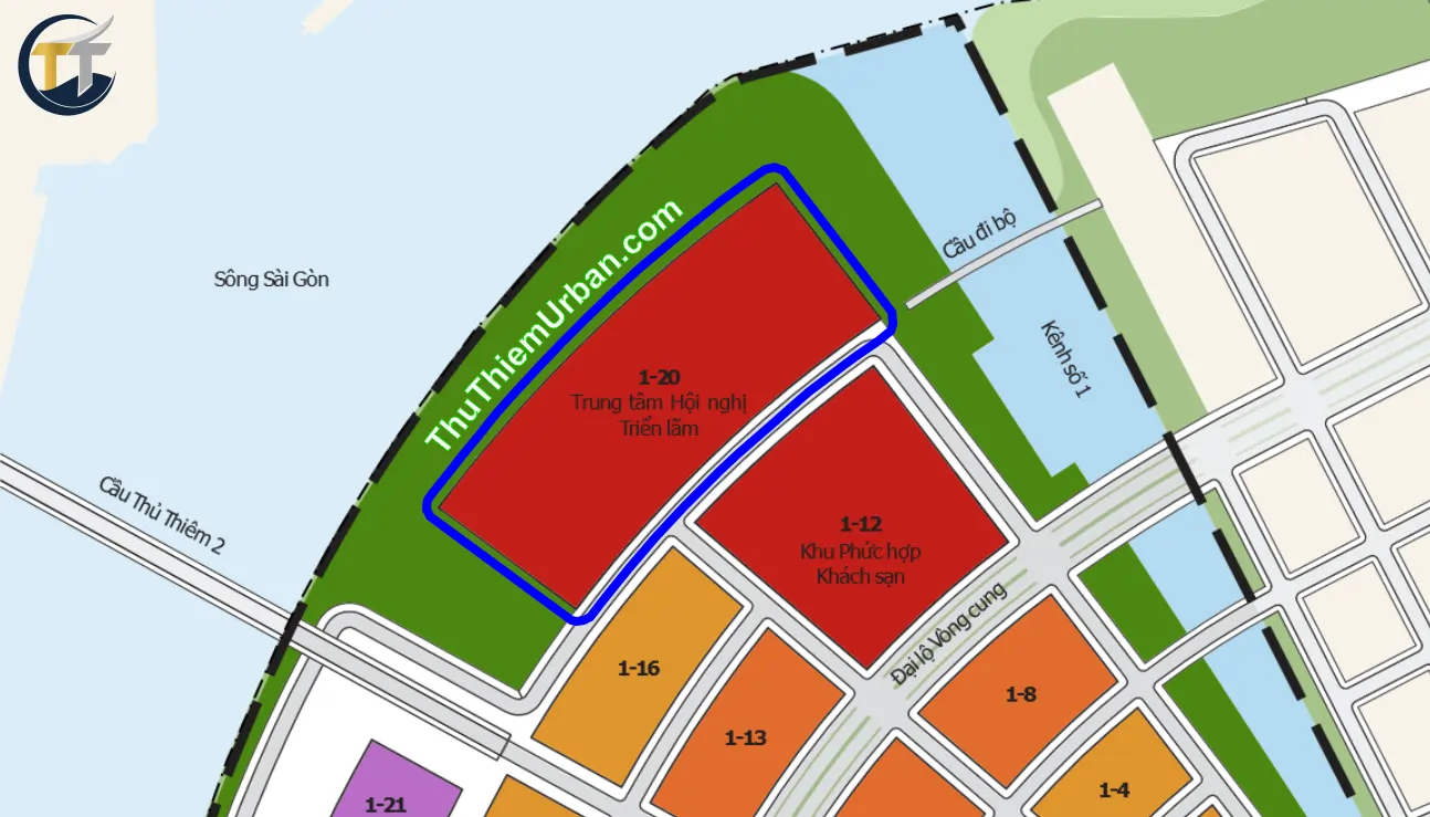 quy hoạch trung tâm hội nghị triển lãm thủ thiêm new