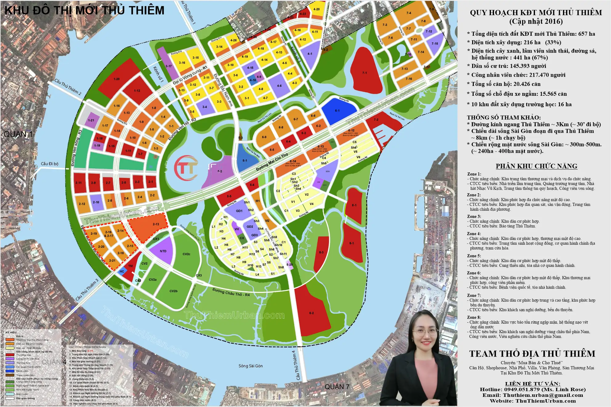 bản đồ quy hoạch tổng thể thủ thiêm